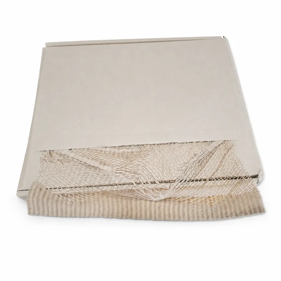 Papier ochronny 3D w kartonie – rozciągany honeycomb 5 mm – ekologiczne pakowanie bez plastiku Papier ochronny 3D w kartonie – rozciągany honeycomb 5 mm - obrazek 3