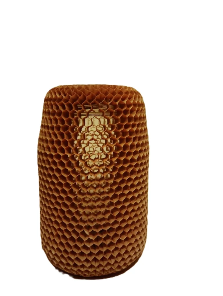 Rękaw papierowy honeycomb 33 cm do zabezpieczania słoików i butelek